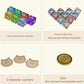 Genshin Impact Juego de Cartas Coleccionables - Set de Accesorios y Dados *Edición China*