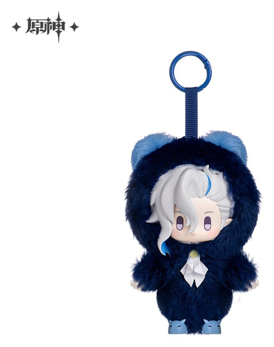 Genshin Impact Llavero Peluche de Vinilo Winter Nesting Series Neuvillette 15 cm