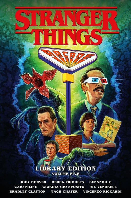 Stranger Things Comic Library Edition Volumen 5 Hardcover *INGLÉS*