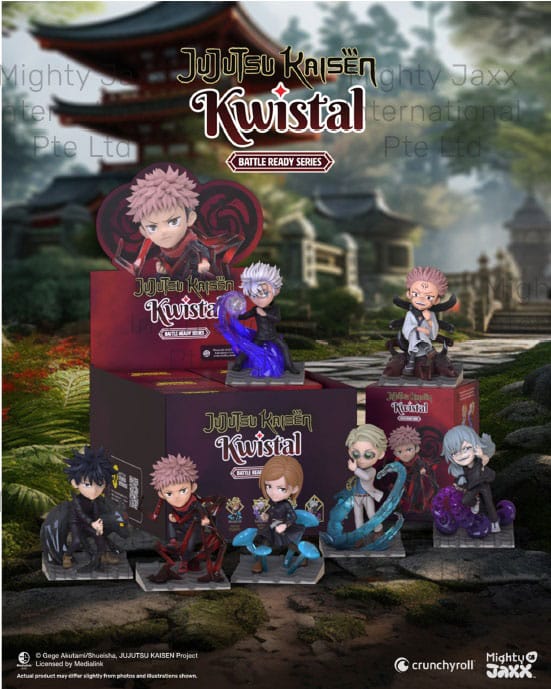 Jujutsu Kaisen: Kwistal Fwendz - Battle Ready Series 4 inch Vinyl Figure Blind Box Assortment (6) - Z POP Toys