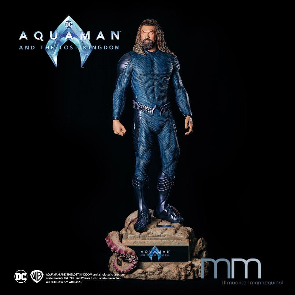 Aquaman (Lost Kingdom) Estatua tamaño real Aquaman 230 cm