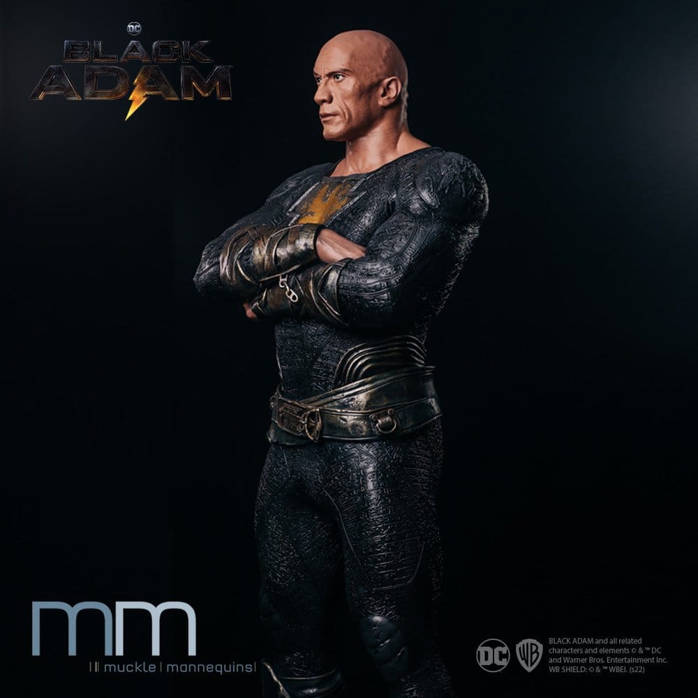Black Adam Estatua tamaño real Black Adam 211 cm