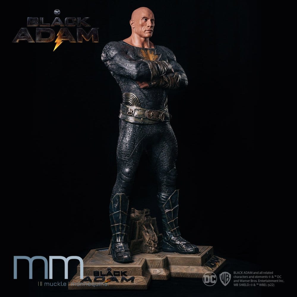 Black Adam Estatua tamaño real Black Adam 211 cm
