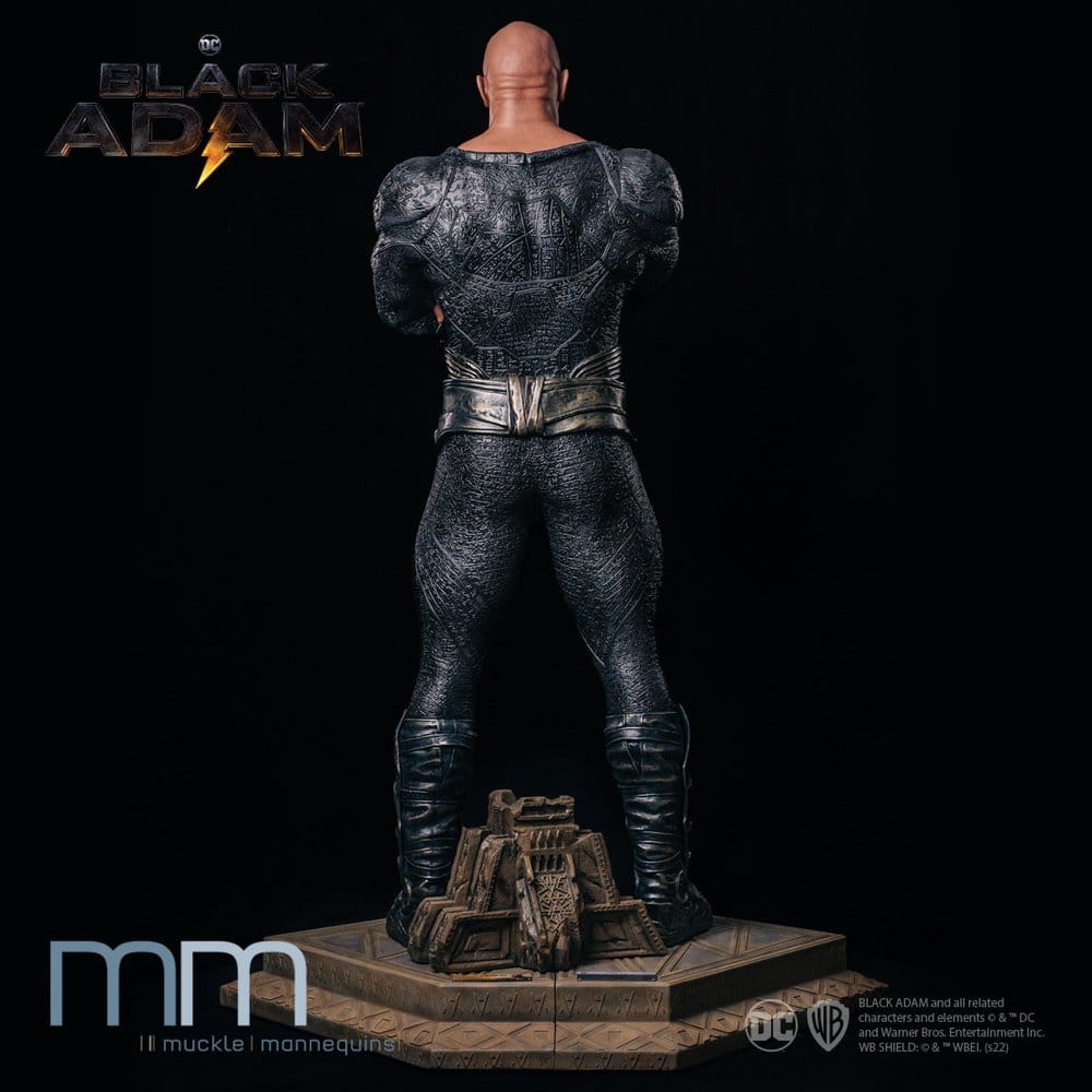 Black Adam Estatua tamaño real Black Adam 211 cm