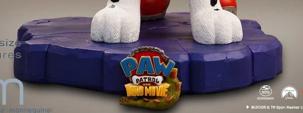 PAW Patrol Base de estatua 1 small 10 cm