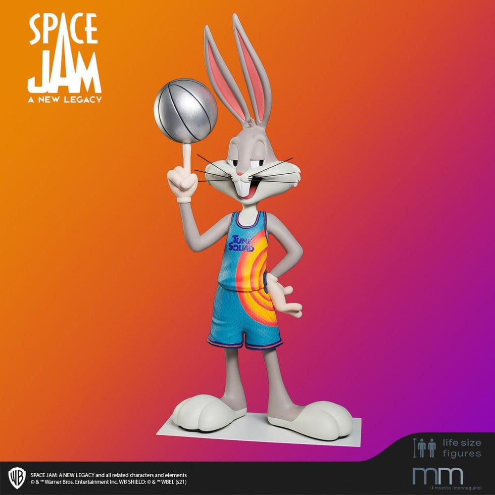 Space Jam: A New Legacy Estatua tamaño real Bugs Bunny 150 cm