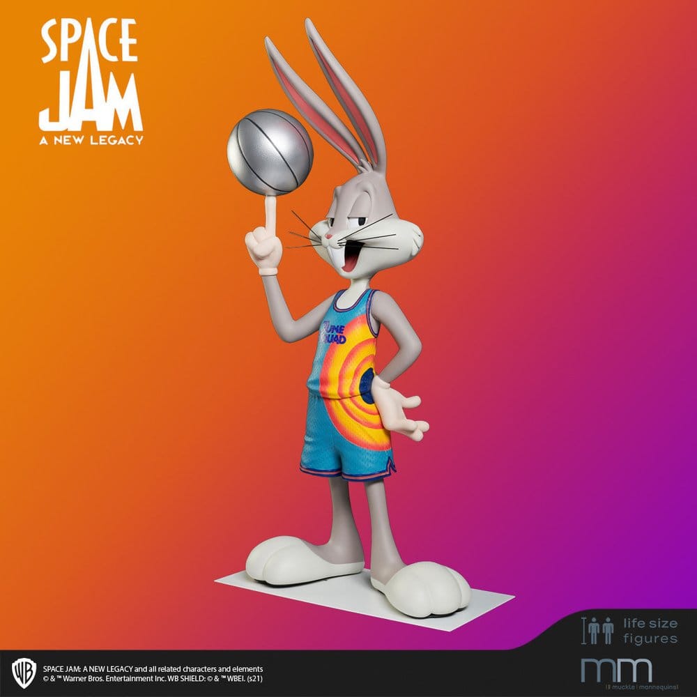 Space Jam: A New Legacy Estatua tamaño real Bugs Bunny 150 cm