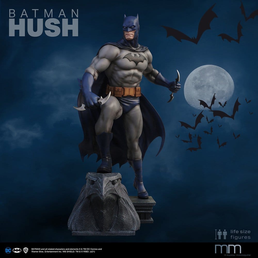 Batman Hush Estatua tamaño real Batman 226 cm