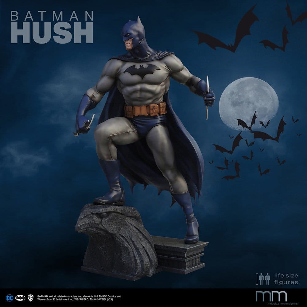 Batman Hush Estatua tamaño real Batman 226 cm