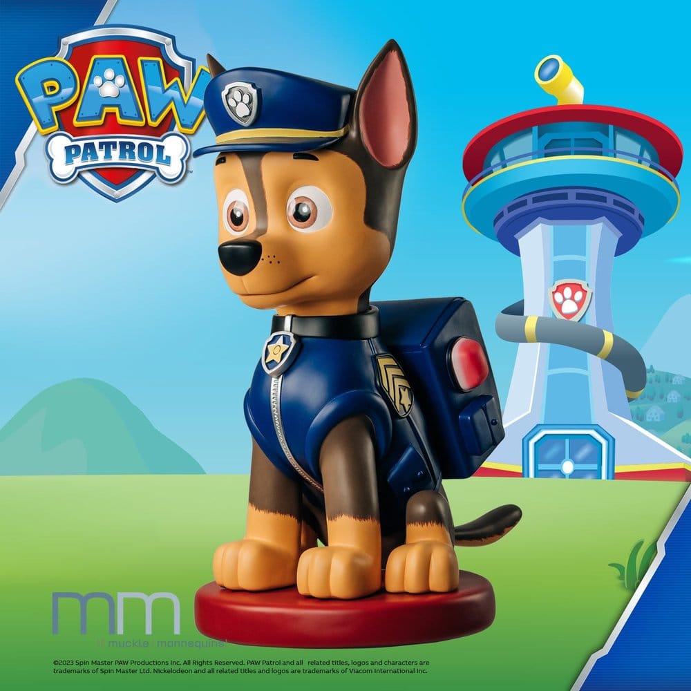 PAW Patrol Estatua tamaño real Chase 82 cm