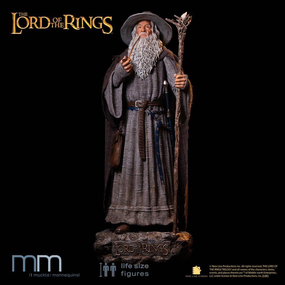 El Señor de los Anillos Estatua tamaño real Gandalf 215 cm
