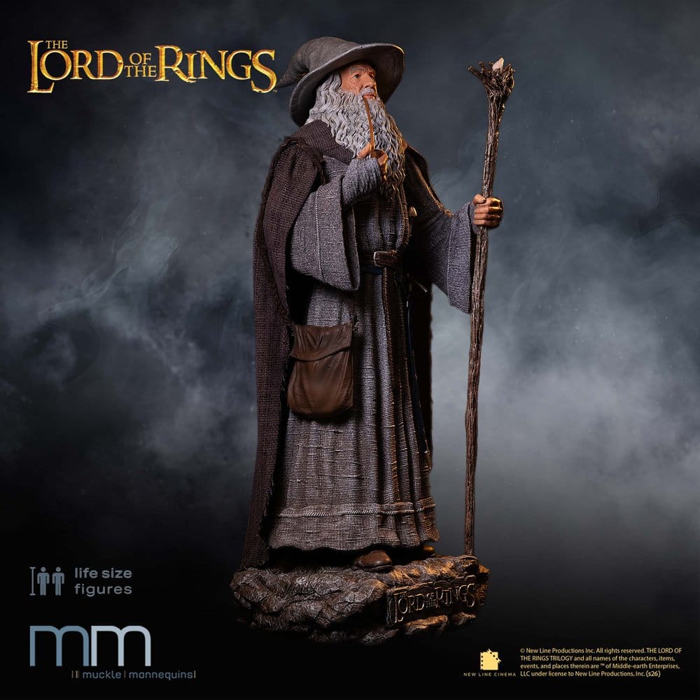 El Señor de los Anillos Estatua tamaño real Gandalf 215 cm