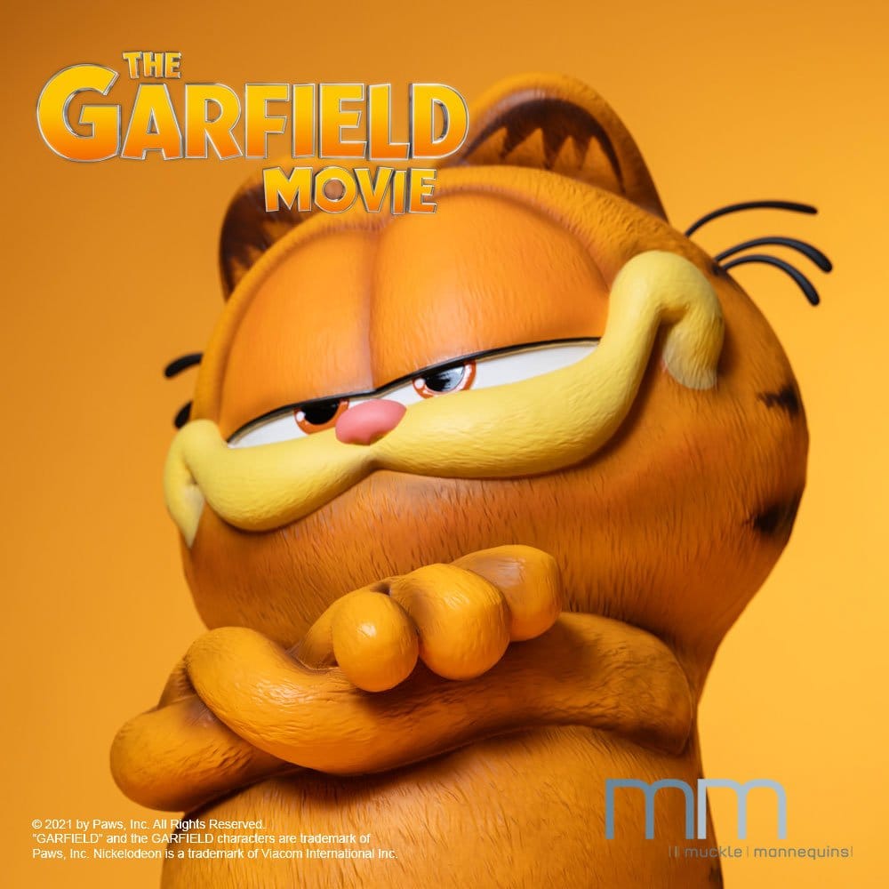 Garfield Movie Figura tamaño real Garfield 90 cm