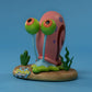 Bob Esponja Estatua tamaño real Gary 46 cm