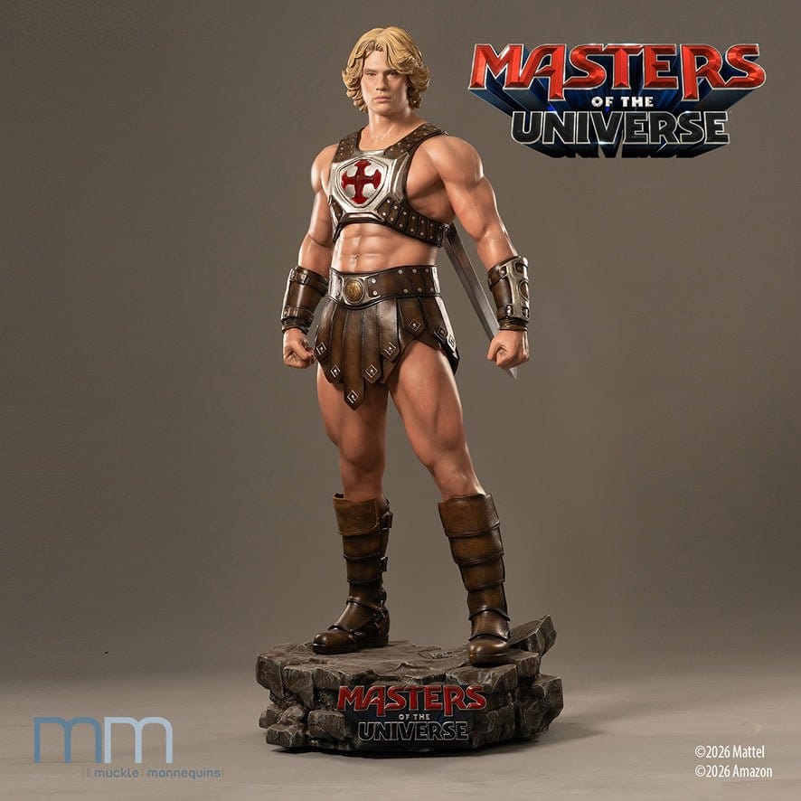 Masters of the Universe Figura tamaño real He-Man 207 cm
