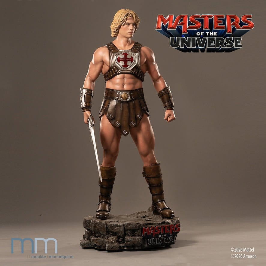 Masters of the Universe Figura tamaño real He-Man 207 cm