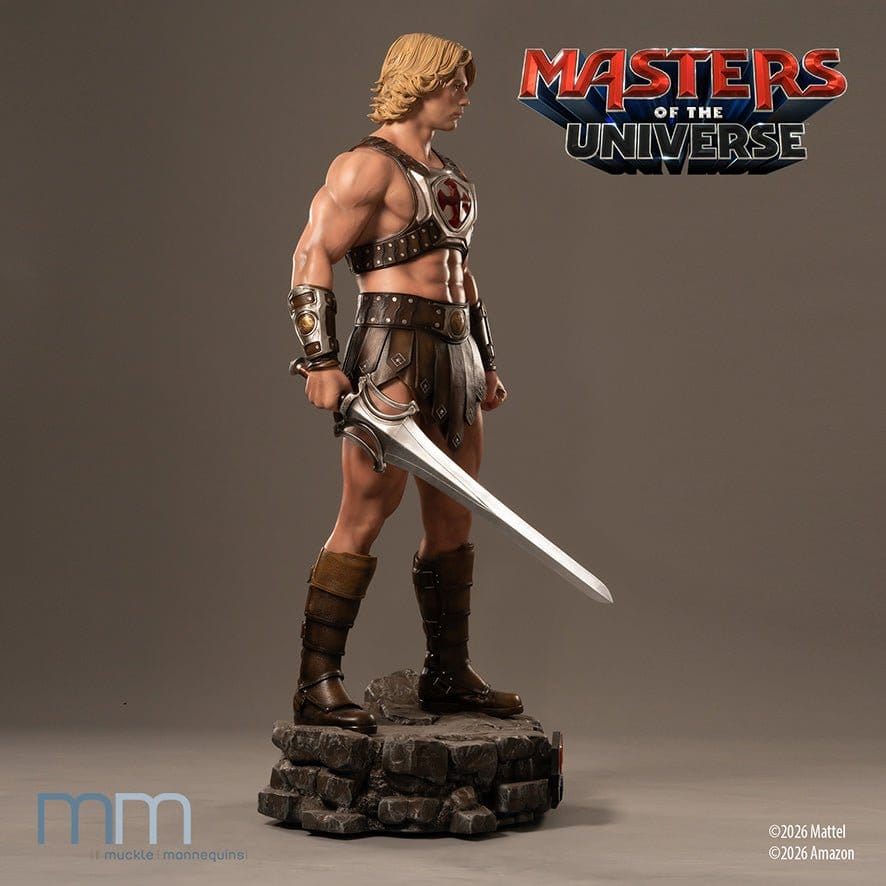 Masters of the Universe Figura tamaño real He-Man 207 cm
