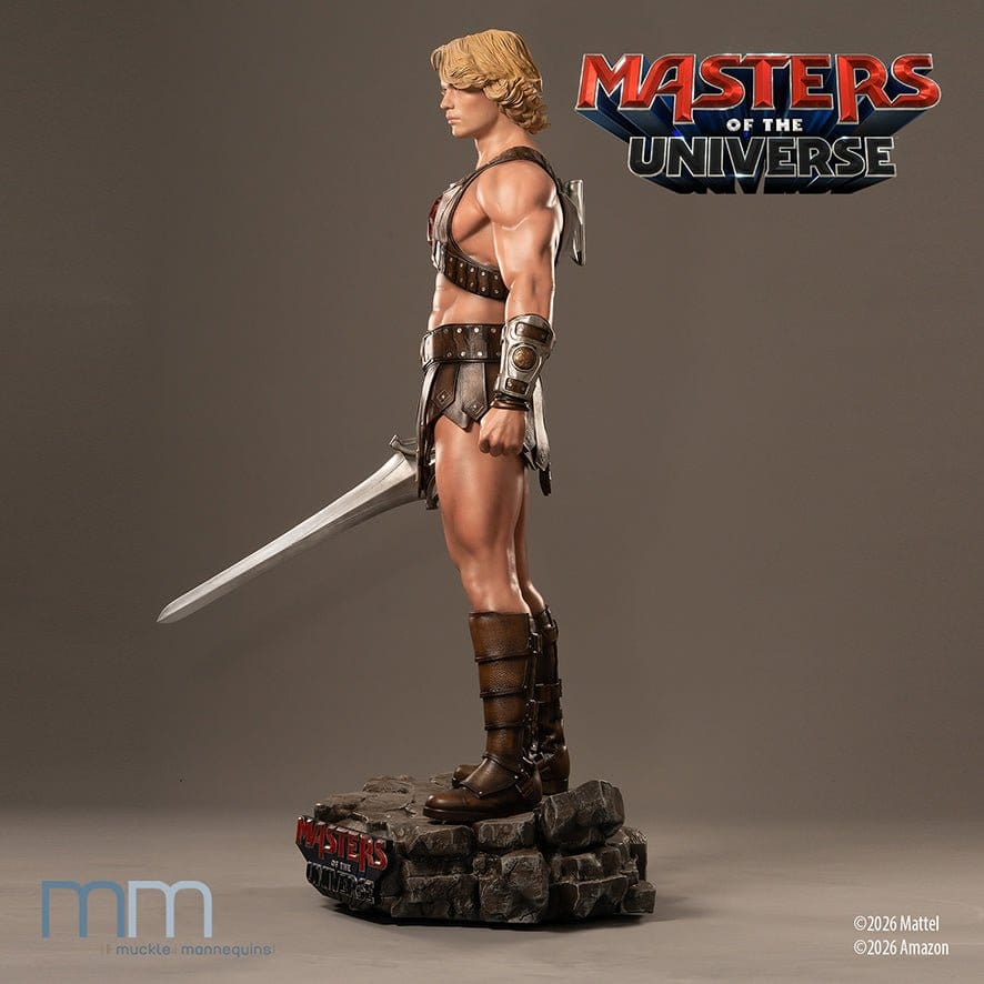 Masters of the Universe Figura tamaño real He-Man 207 cm