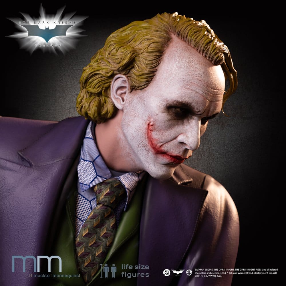 Batman The Dark Knight Estatua tamaño real Joker 200 cm