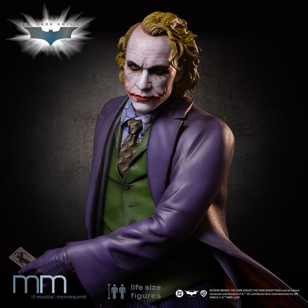 Batman The Dark Knight Estatua tamaño real Joker 200 cm