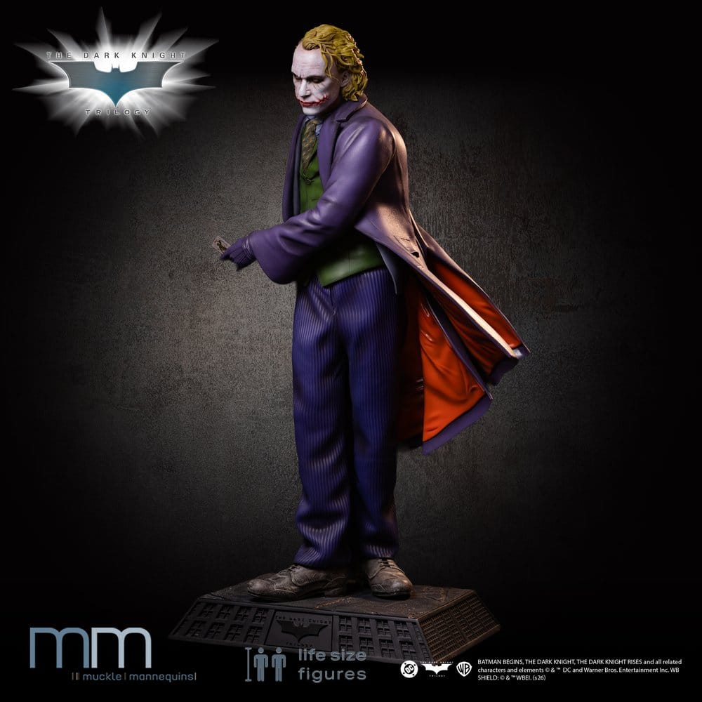 Batman The Dark Knight Estatua tamaño real Joker 200 cm