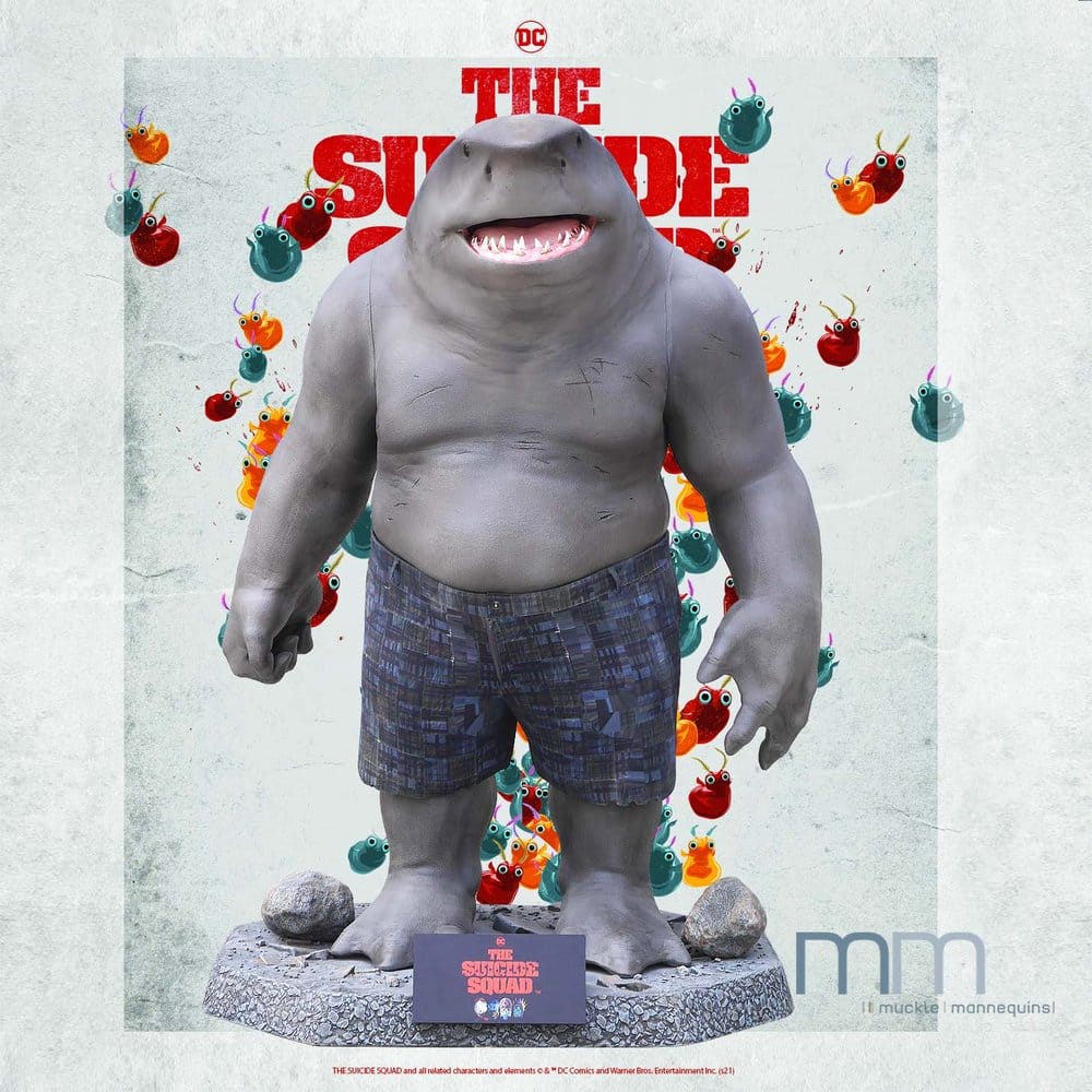 Suicide Squad Estatua tamaño real King Shark 193 cm