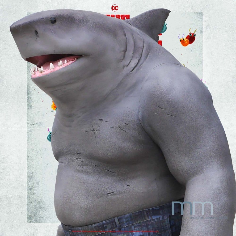 Suicide Squad Estatua tamaño real King Shark 193 cm