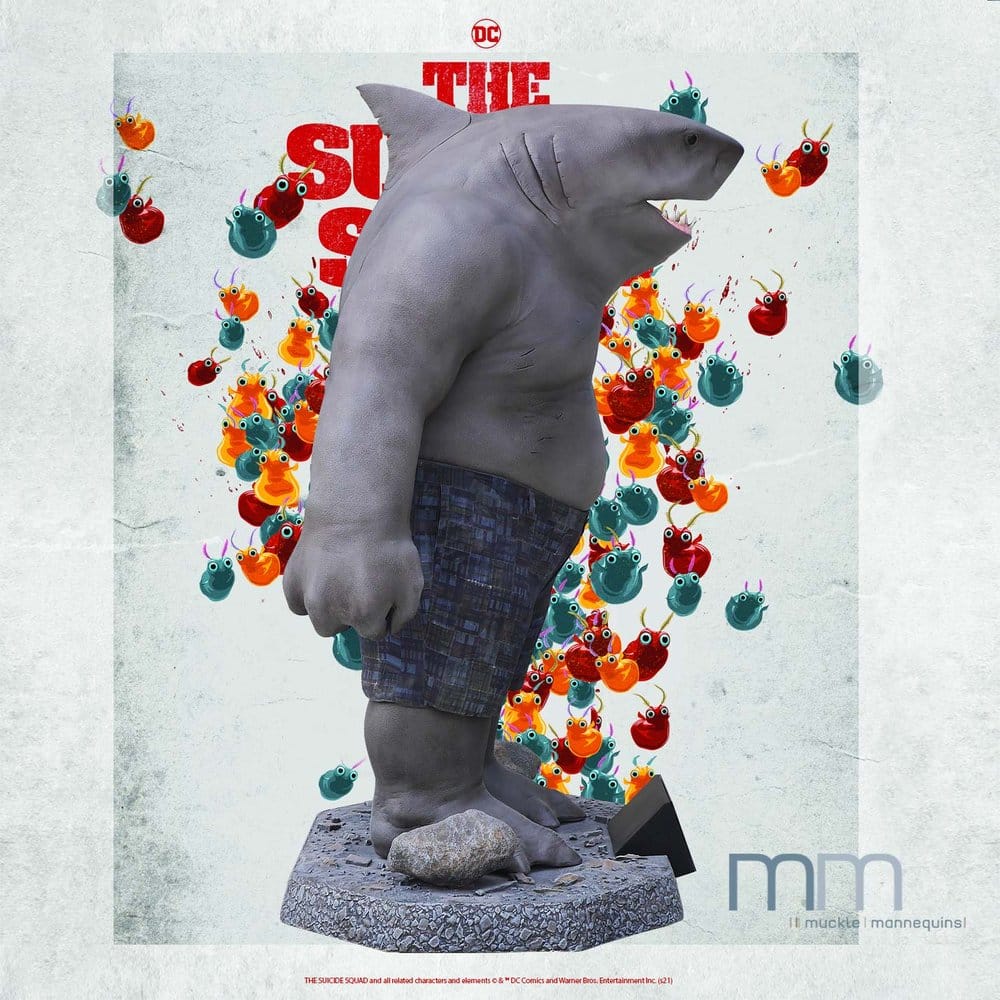 Suicide Squad Estatua tamaño real King Shark 193 cm
