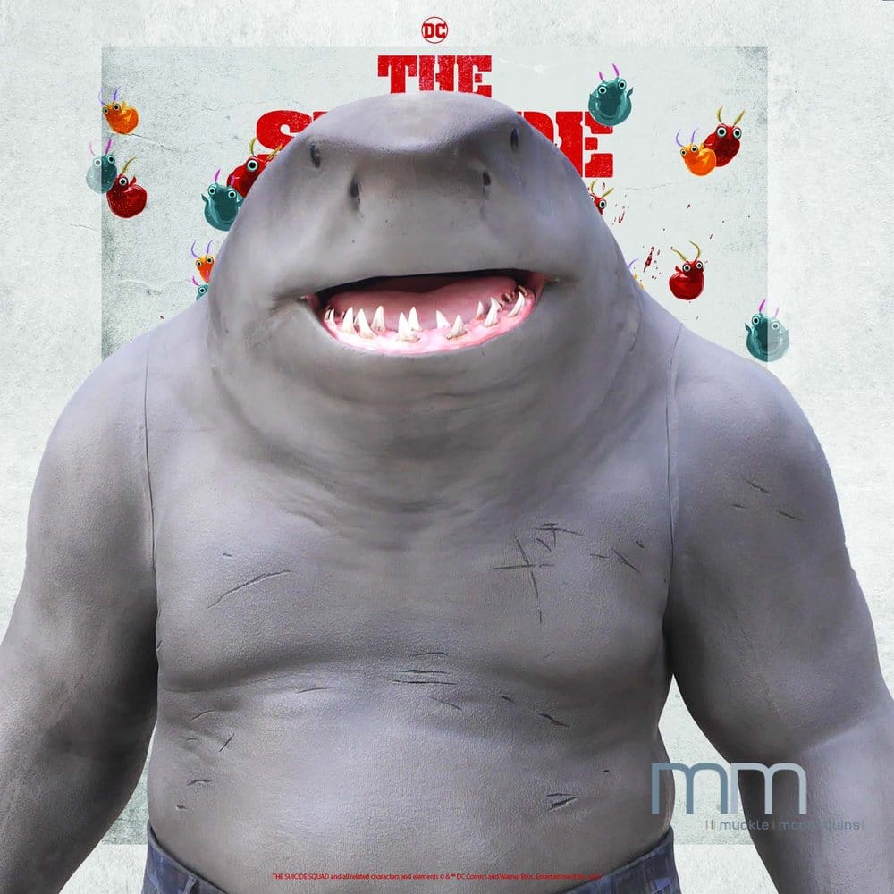 Suicide Squad Estatua tamaño real King Shark 193 cm