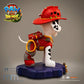 PAW Patrol Estatua tamaño real Marshall (sin base) 167 cm