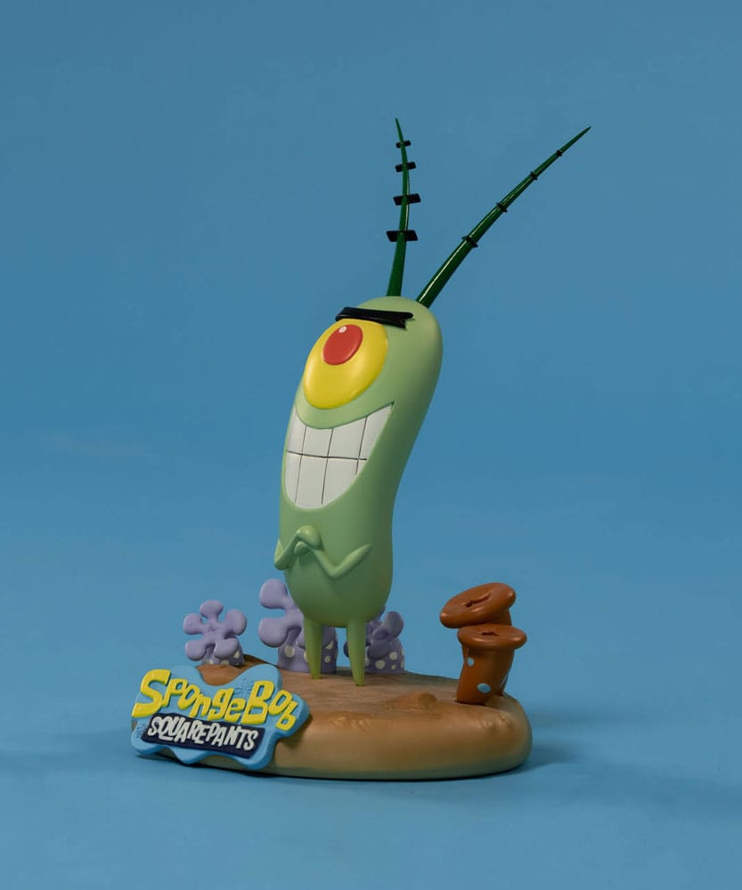 Bob Esponja Estatua tamaño real Plankton 43 cm