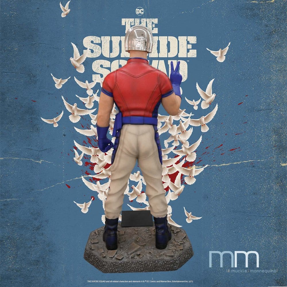Suicide Squad Estatua tamaño real Peacemaker 205 cm