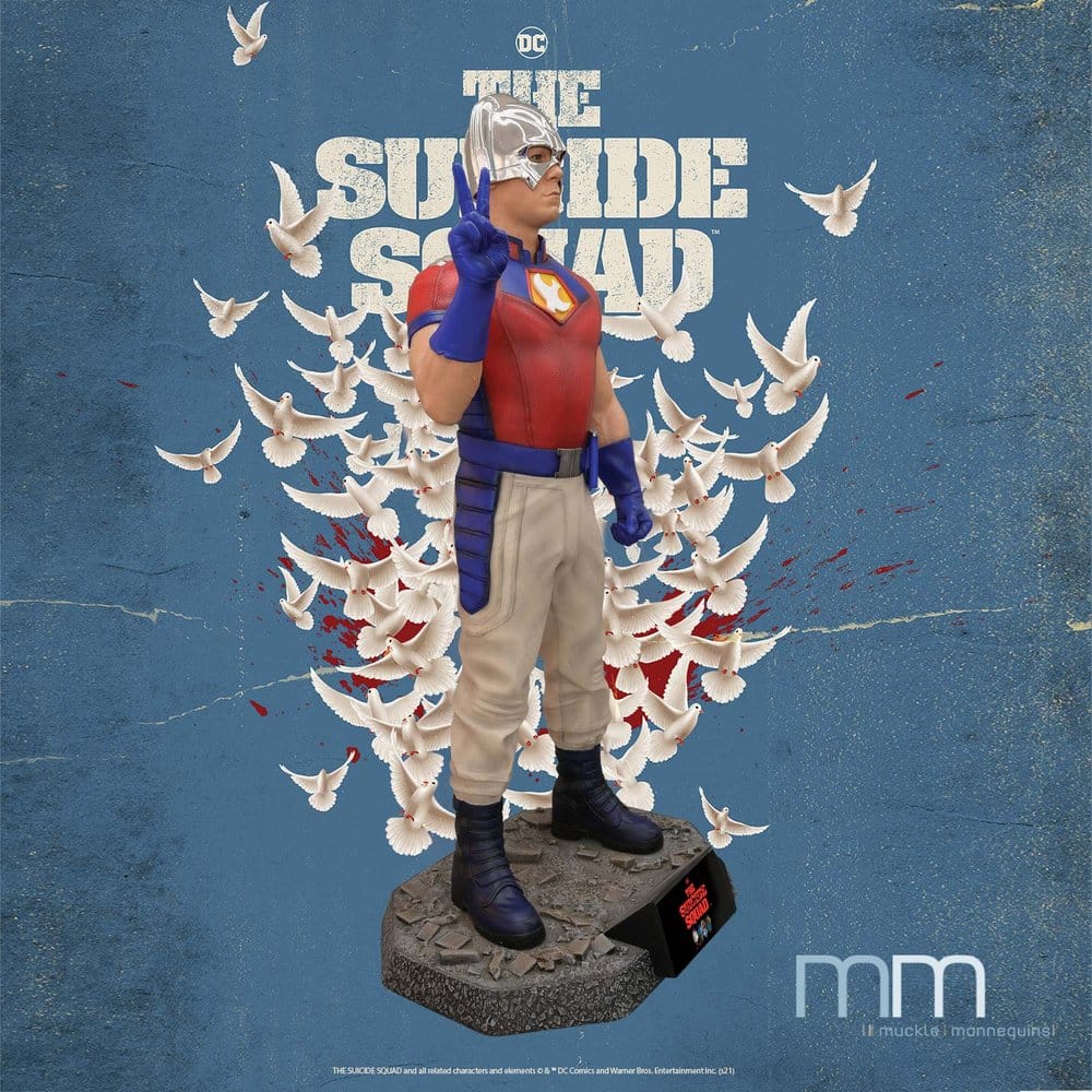 Suicide Squad Estatua tamaño real Peacemaker 205 cm