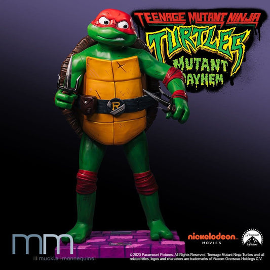 Tortugas Ninja: Caos mutante Estatua tamaño real Raphael 178 cm