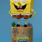 Bob Esponja Estatua tamaño real Bob Esponja 120 cm