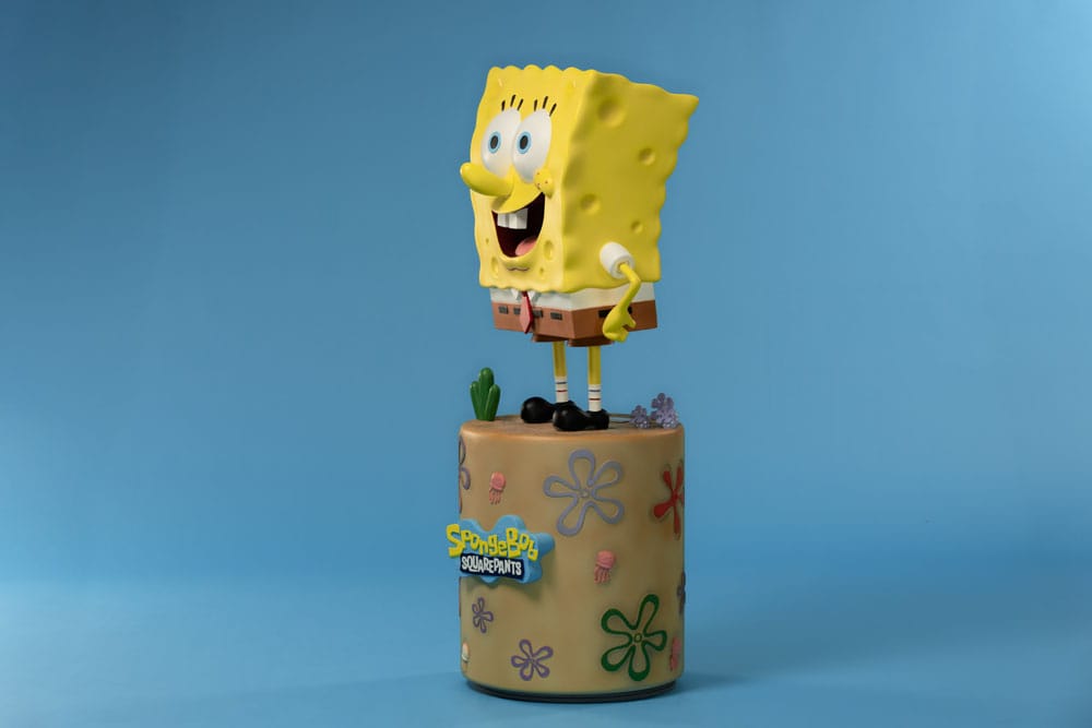 Bob Esponja Estatua tamaño real Bob Esponja 120 cm