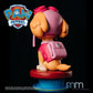 PAW Patrol Estatua tamaño real Skye 72 cm
