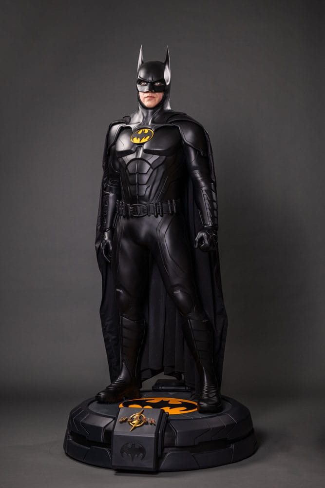 The Flash Estatua tamaño real Batman Keaton 2 211 cm
