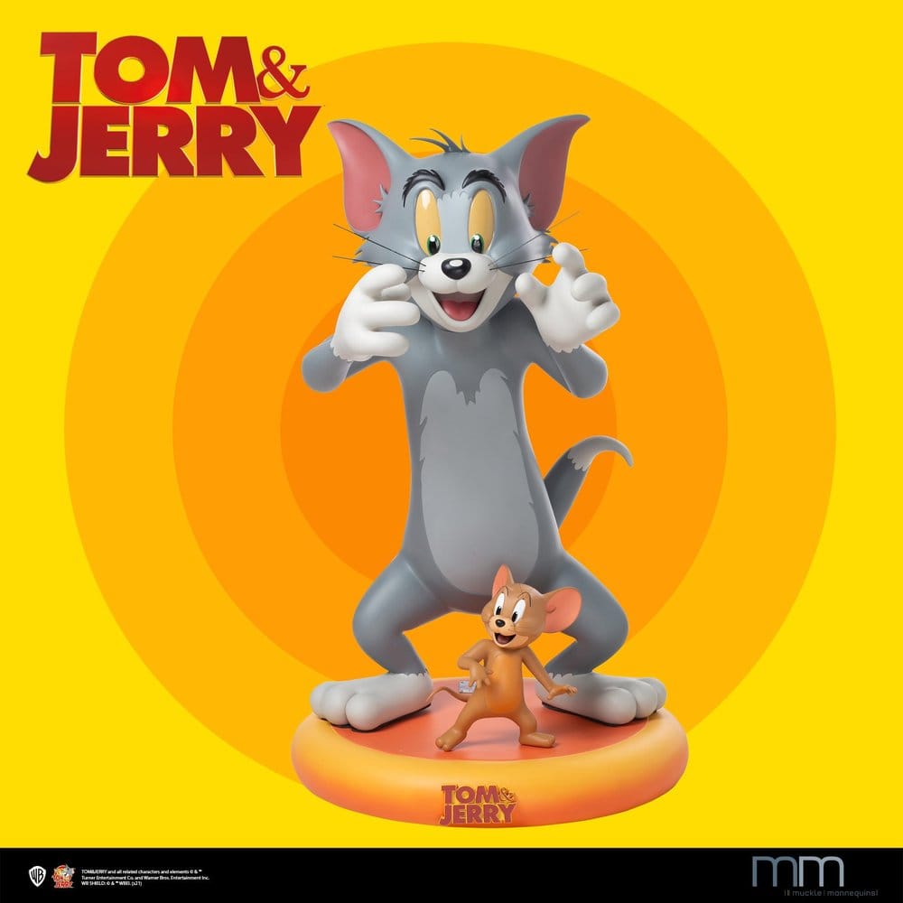 Tom & Jerry Set de Figuras tamaño real 91/25 cm