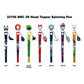 Pesadilla antes de Navidad Bolígrafo 3D Head Topper Spinning Pen - Z POP Toys