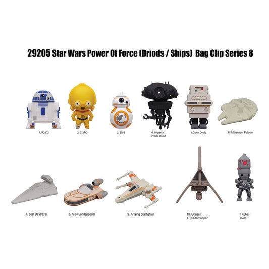 Star Wars Colgantes PVC Series 8 Power Of Force Expositor (24)