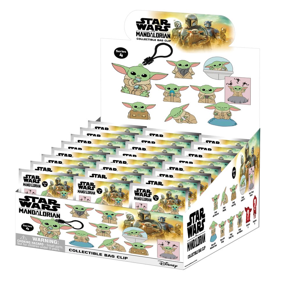 Star Wars 3D Colgantes Peluche Expositor Best of Grogu Serie 1 (24)