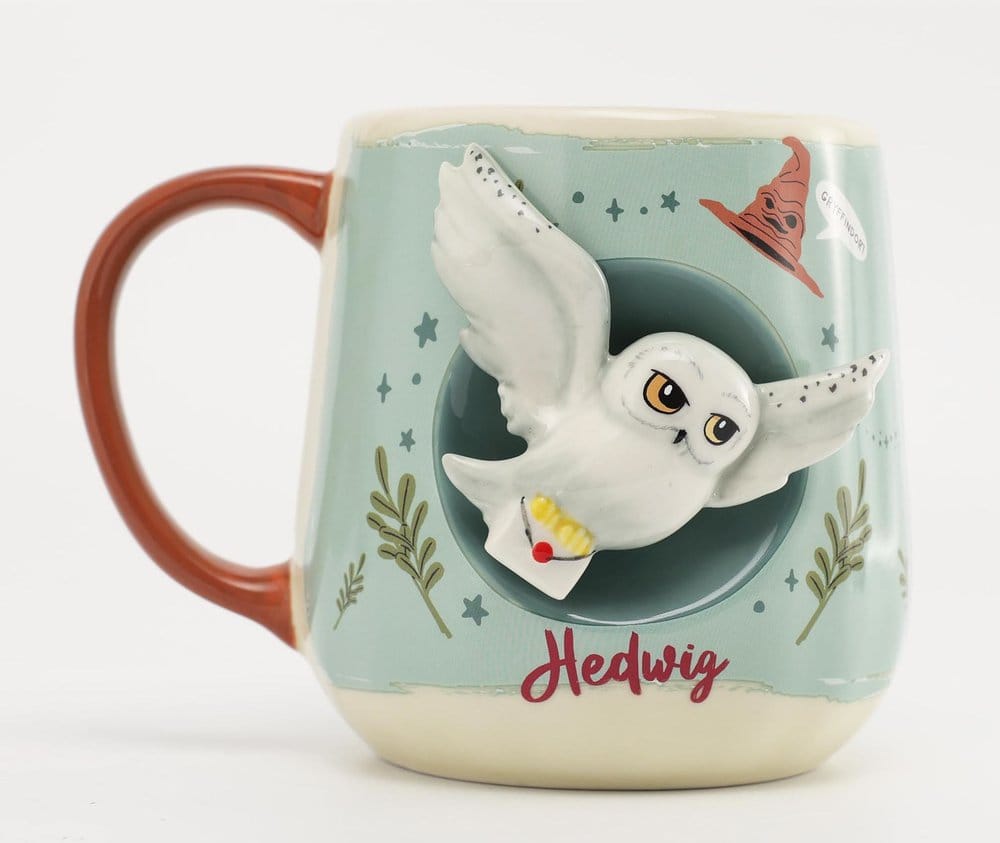 Harry Potter Taza Hedwig 2D Relief Figural