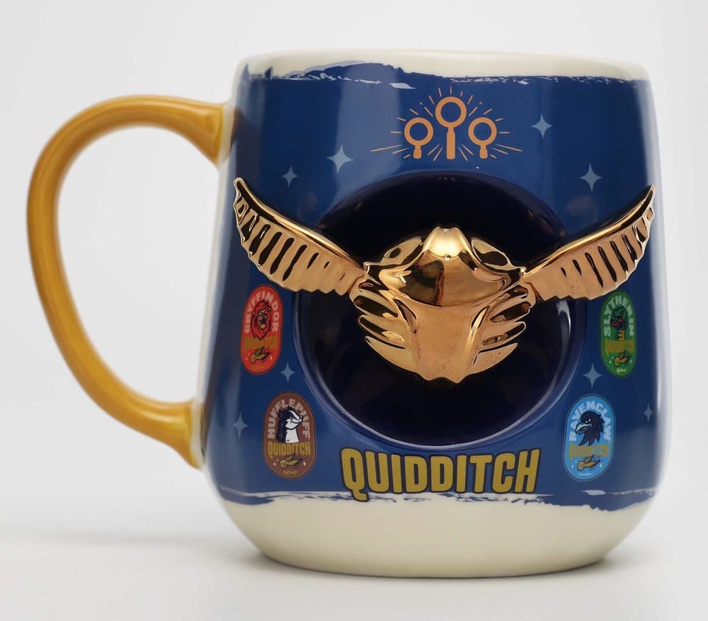 Harry Potter Taza Snitch Dorada 2D Relief Figural