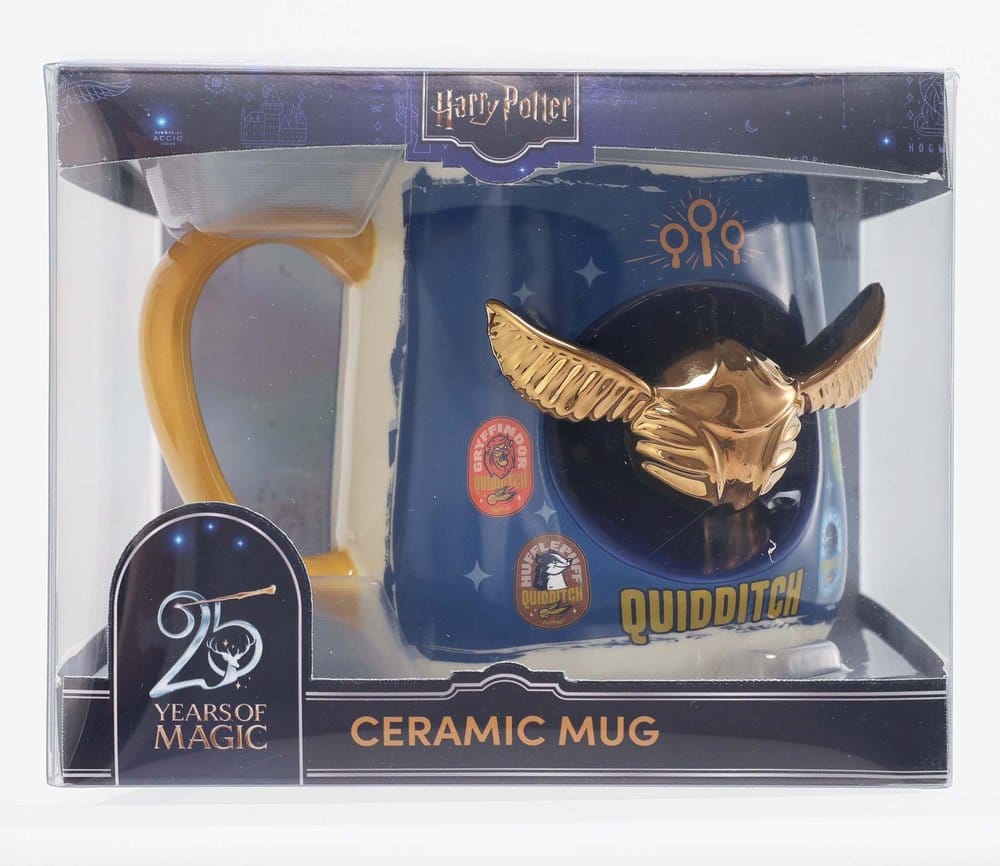 Harry Potter Taza Snitch Dorada 2D Relief Figural