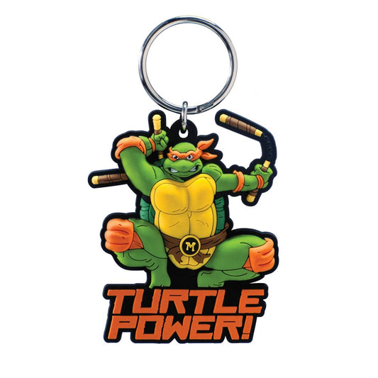 Las Tortugas Ninja Colgante tacto suave PVC Michelangelo