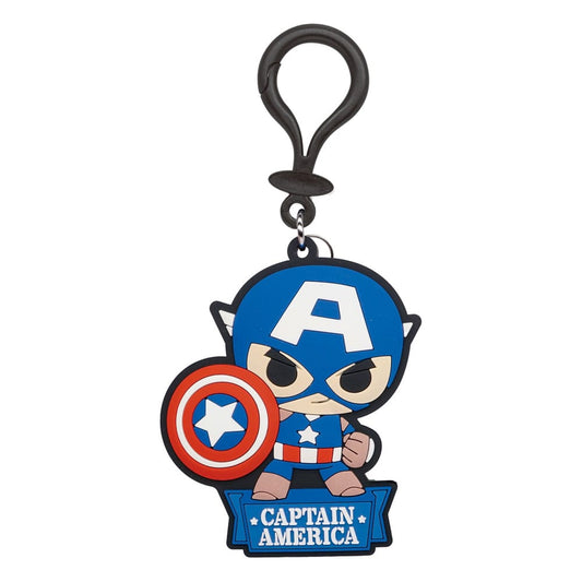 Marvel Colgante tacto suave PVC Captain America - Z POP Toys