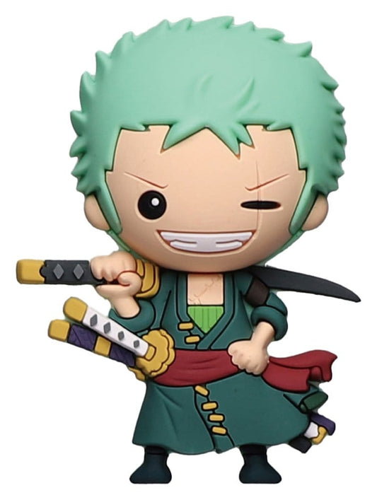 One Piece Imán de Espuma 3D Zoro