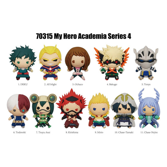 My Hero Academia Colgantes PVC 3D Expositor Series 4 (24)