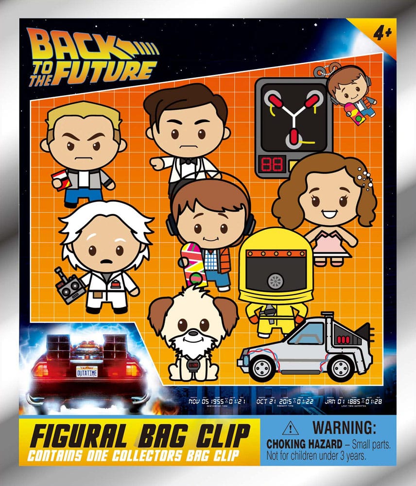 Regreso al Futuro Colgantes PVC 3D 40th Anniversary Series 1 (24) - Z POP Toys